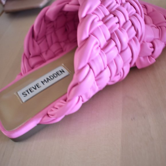 Steve Madden Marina Braided Square Toe Sandals - Picture 14 of 14